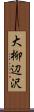 大柳辺沢 Scroll