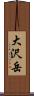 大沢岳 Scroll