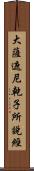 大薩遮尼乾子所說經 Scroll