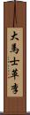 大馬士革李 Scroll