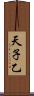 天子乙 Scroll