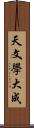 天文學大成 Scroll