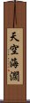 天空海濶 Scroll