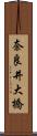 奈良井大橋 Scroll