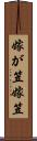 嫁が笠 Scroll