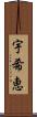 宇希恵 Scroll