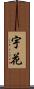 宇花 Scroll