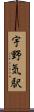 宇野気駅 Scroll