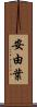 安由葉 Scroll