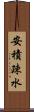 安積疎水 Scroll