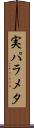 実パラメタ Scroll