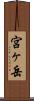 宮ヶ岳 Scroll