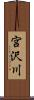 宮沢川 Scroll