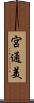 宮通美 Scroll