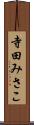 寺田みさこ Scroll