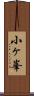 小ヶ峯 Scroll