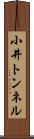 小井トンネル Scroll
