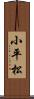 小平松 Scroll