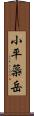 小平蘂岳 Scroll