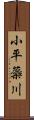 小平蘂川 Scroll