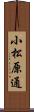 小松原通 Scroll