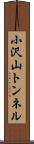 小沢山トンネル Scroll