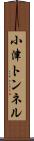 小津トンネル Scroll