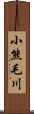 小熊毛川 Scroll