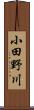 小田野川 Scroll