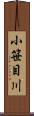 小笹目川 Scroll