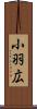 小羽広 Scroll