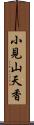 小見山天香 Scroll