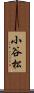 小谷松 Scroll
