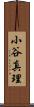 小谷真理 Scroll
