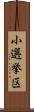 小選挙区 Scroll