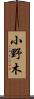 小野木 Scroll