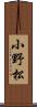 小野松 Scroll