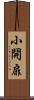 小開扉 Scroll