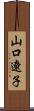 山口遼子 Scroll