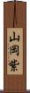 山岡紫 Scroll