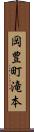岡豊町滝本 Scroll