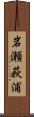岩瀬萩浦 Scroll