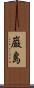 巌島 Scroll