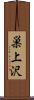 巣上沢 Scroll