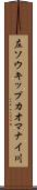 左ソウキップカオマナイ川 Scroll