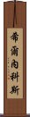 希爾內科斯 Scroll