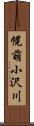 幌萌小沢川 Scroll