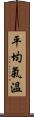 平均氣溫 Scroll