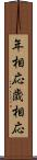年相応 Scroll