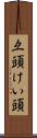 彑頭 Scroll